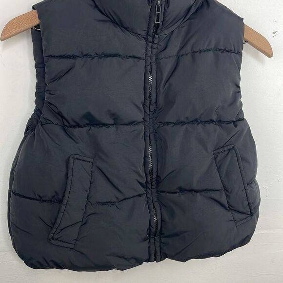 Zara Kids Black Outerwear Puffy Vest Black size 5-6 Years - Picture 4 of 14